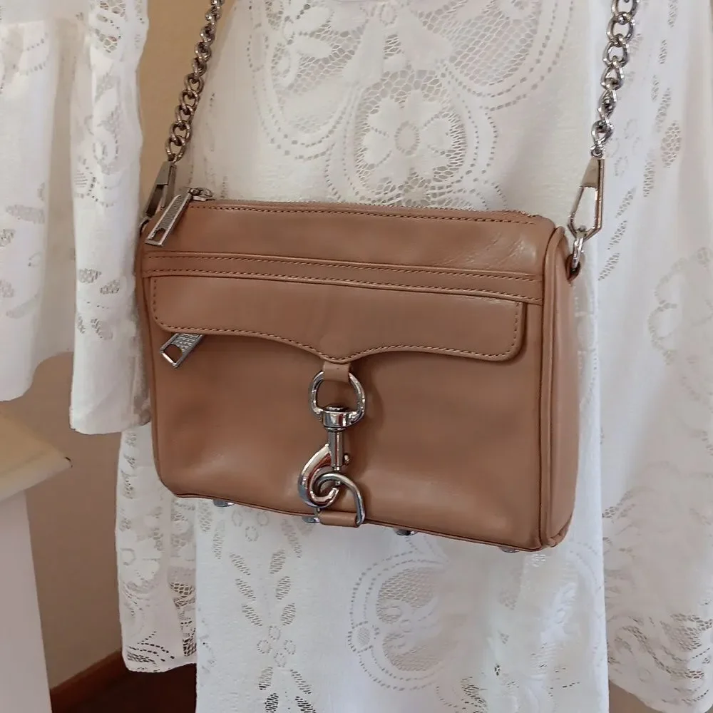 Rebecca Minkoff Mini-Mac Bag.Old Money